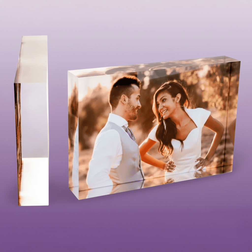 בלוק קריסטל בהדפסה אישית