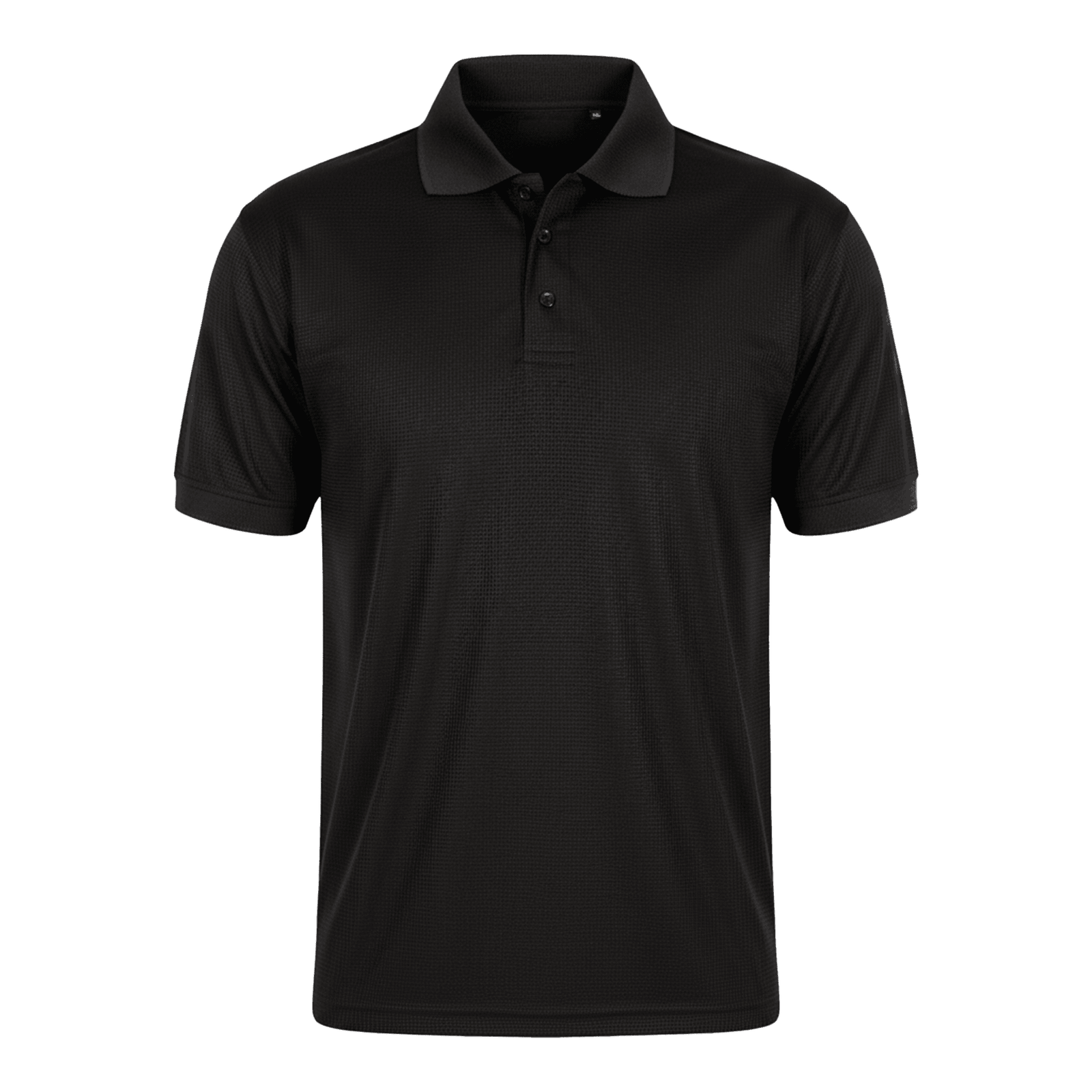 פולו וופל שרוול קצר