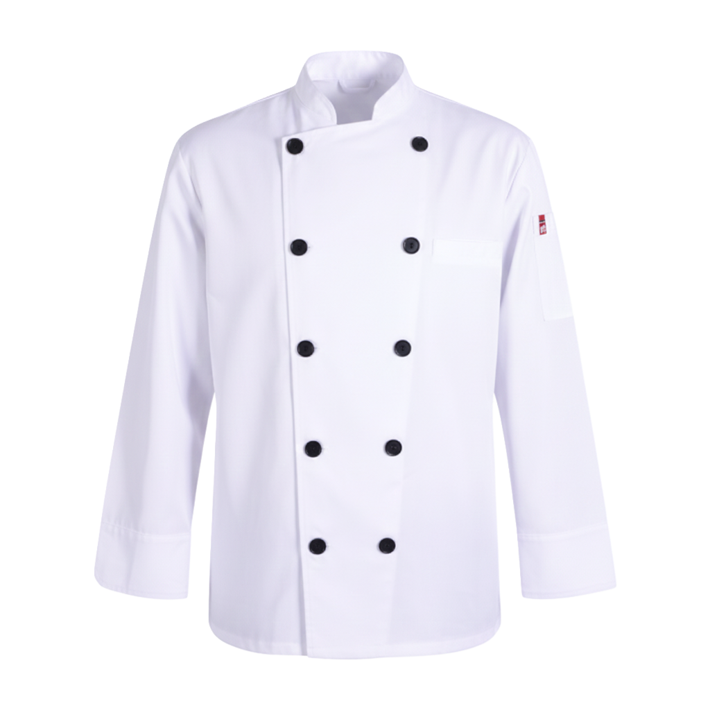 חולצת שף סגירה מלאה