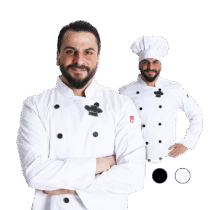 ג'קט שף מכופתר